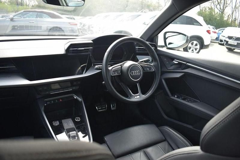 Used Audi A3 Sportback S-Line 116 HP (85 kW) 2021 White Hatchback