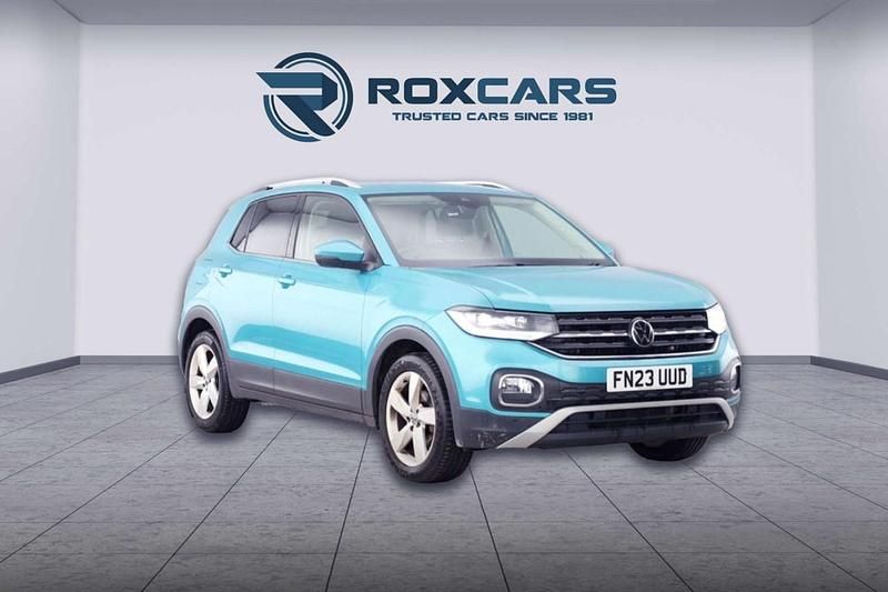 Used VW T-Cross SEL 110 HP (80 kW) 2023 Turquoise SUV