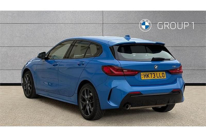 Used BMW 118 M Sport 136 HP (100 kW) 2023 Blue Hatchback