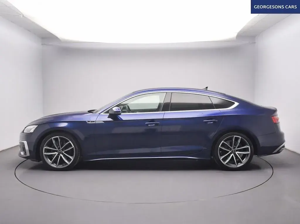 Used Audi A5 Sportback S-Line 163 HP (119 kW) 2023 Blue Hatchback