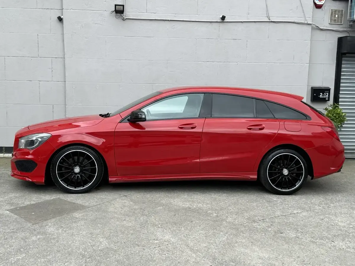 Used Mercedes CLA220 AMG 177 HP (130 kW) 2016 Red Coupe