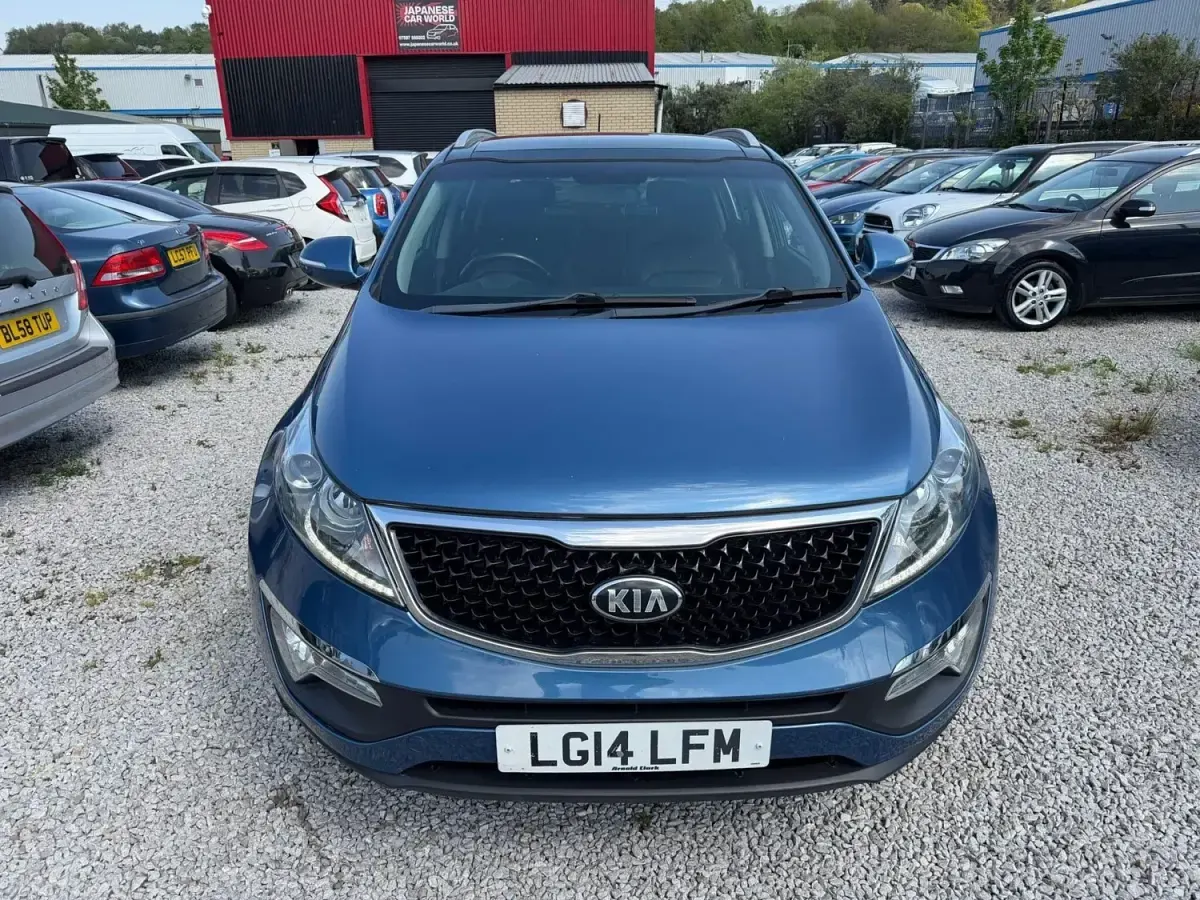 Usado Kia Sportage 2014 Azul SUV
