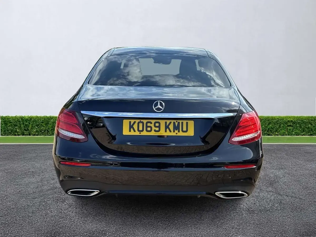 Used Mercedes E220 AMG line 2020 Black Sedan