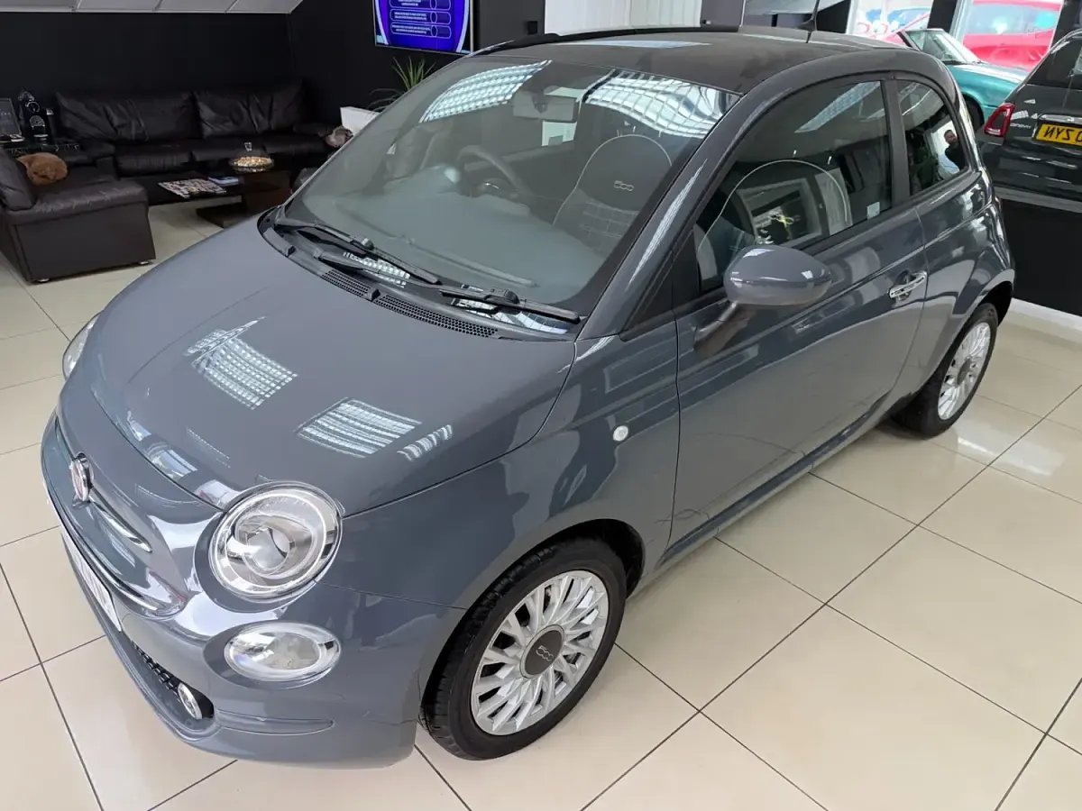 Używany Fiat 500 Lounge 70 KM (51 kW) 2020 Szary Hatchback