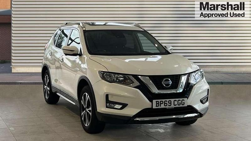 White Used 2019 Nissan X-Trail N-Connecta SUV | £14,749 (Good price) - Image 1/4