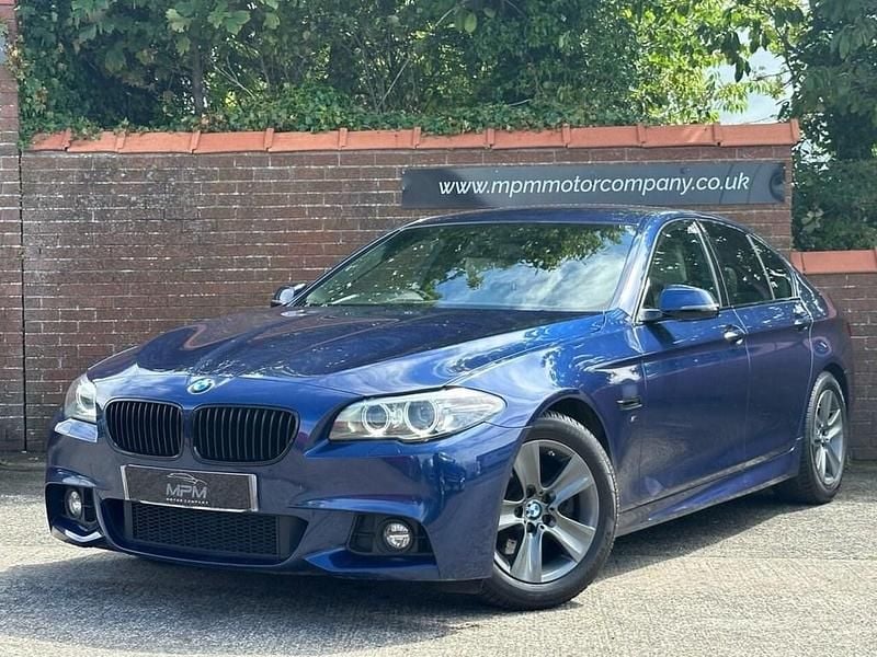 Used BMW 520 M Sport 188 HP (138 kW) 2016 Blue Sedan