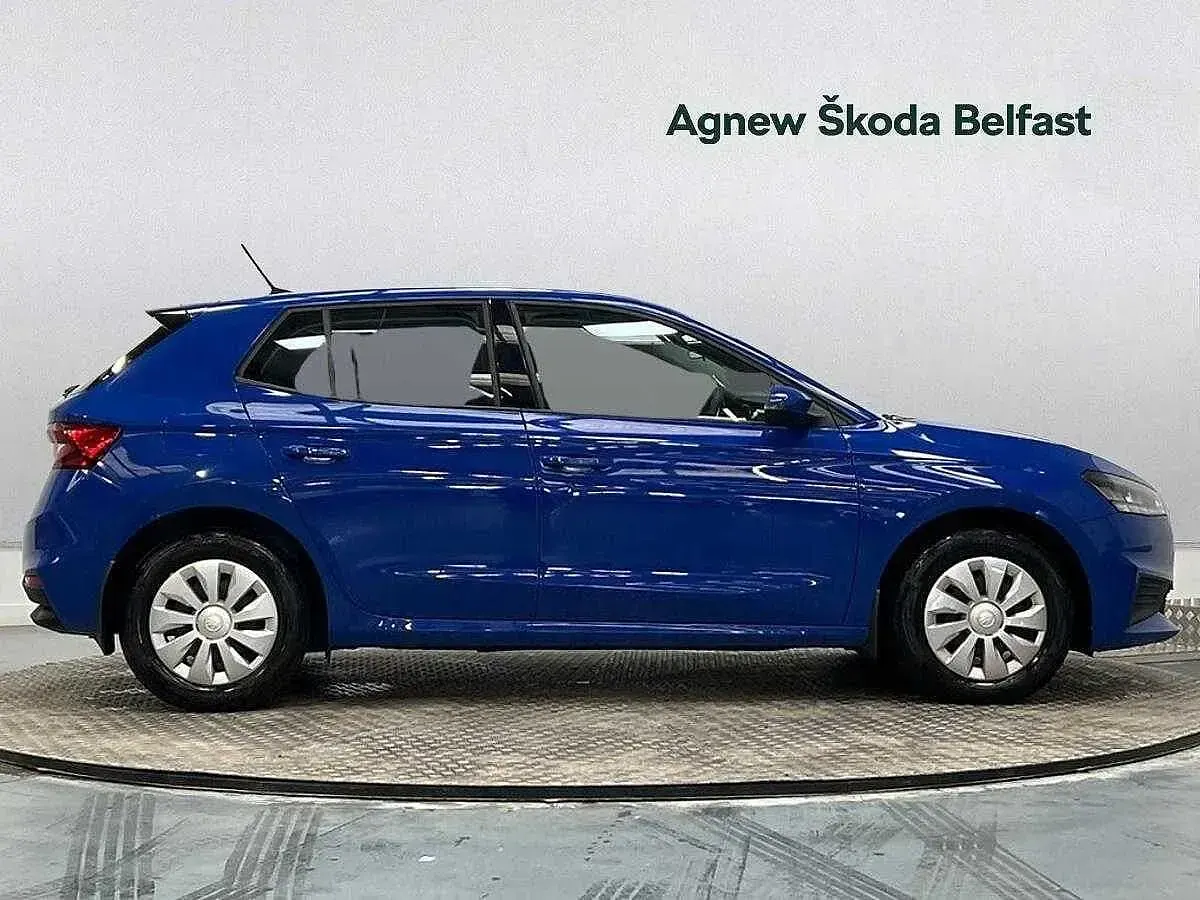 Used Skoda Fabia 48 HP (35 kW) 2022 Energy blue Hatchback