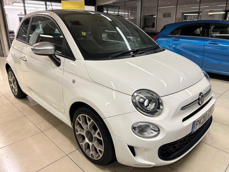 White Used 2020 Fiat 500 Rock Hatchback | £8,990 (Fair price) - Image 1/3