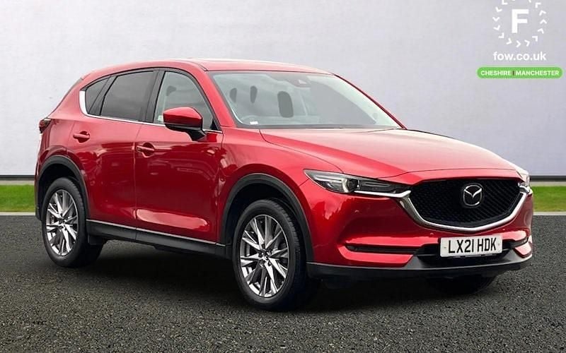 Red Used 2021 Mazda CX-5 Inclusive SUV | £20,199 (Good price) - Image 1/4
