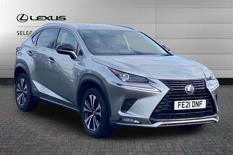 Used Lexus NX300h Sport Line 197 HP (144 kW) 2021 Silver SUV