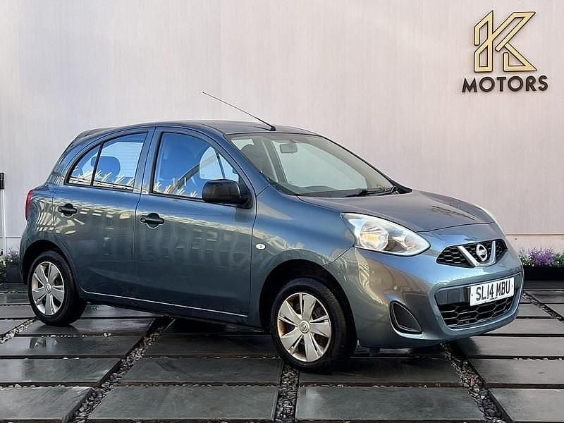 Grey Used 2014 Nissan Micra Visia Hatchback | £3,300 (Good price) - Image 1/3
