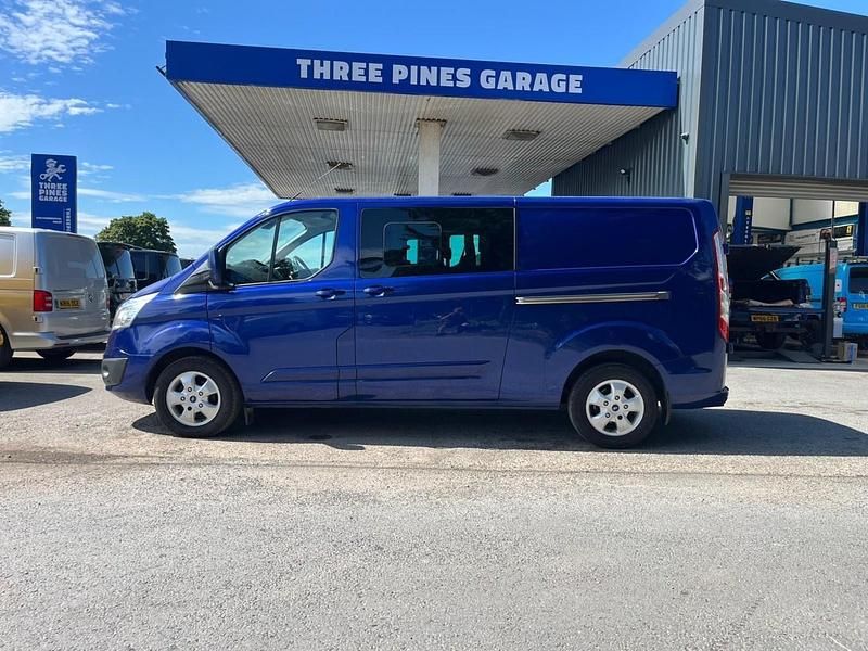 Used Ford Transit Custom Limited 130 HP (95 kW) 2016 Blue Van