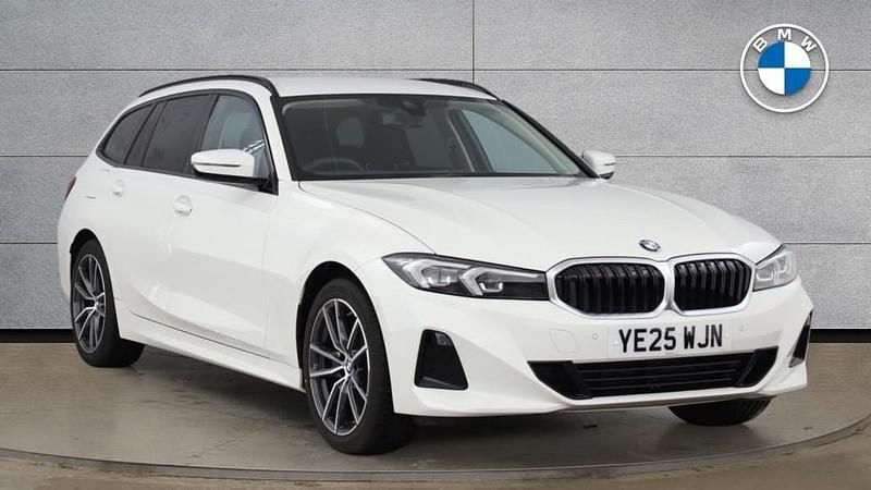 White Used 2025 BMW 320 Sport Line Estate | £28,950 (Good price) - Image 1/4