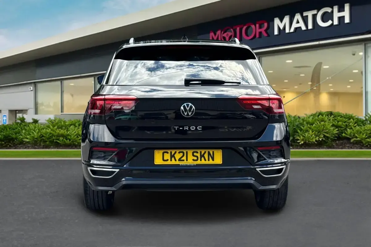 Used VW T-Roc R-line 2021 Black SUV