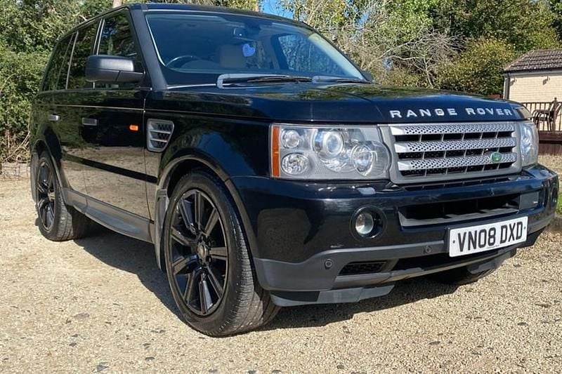 Black Used 2008 Land Rover Range Rover Sport HSE SUV | £1,995 (Super price) - Image 1/1