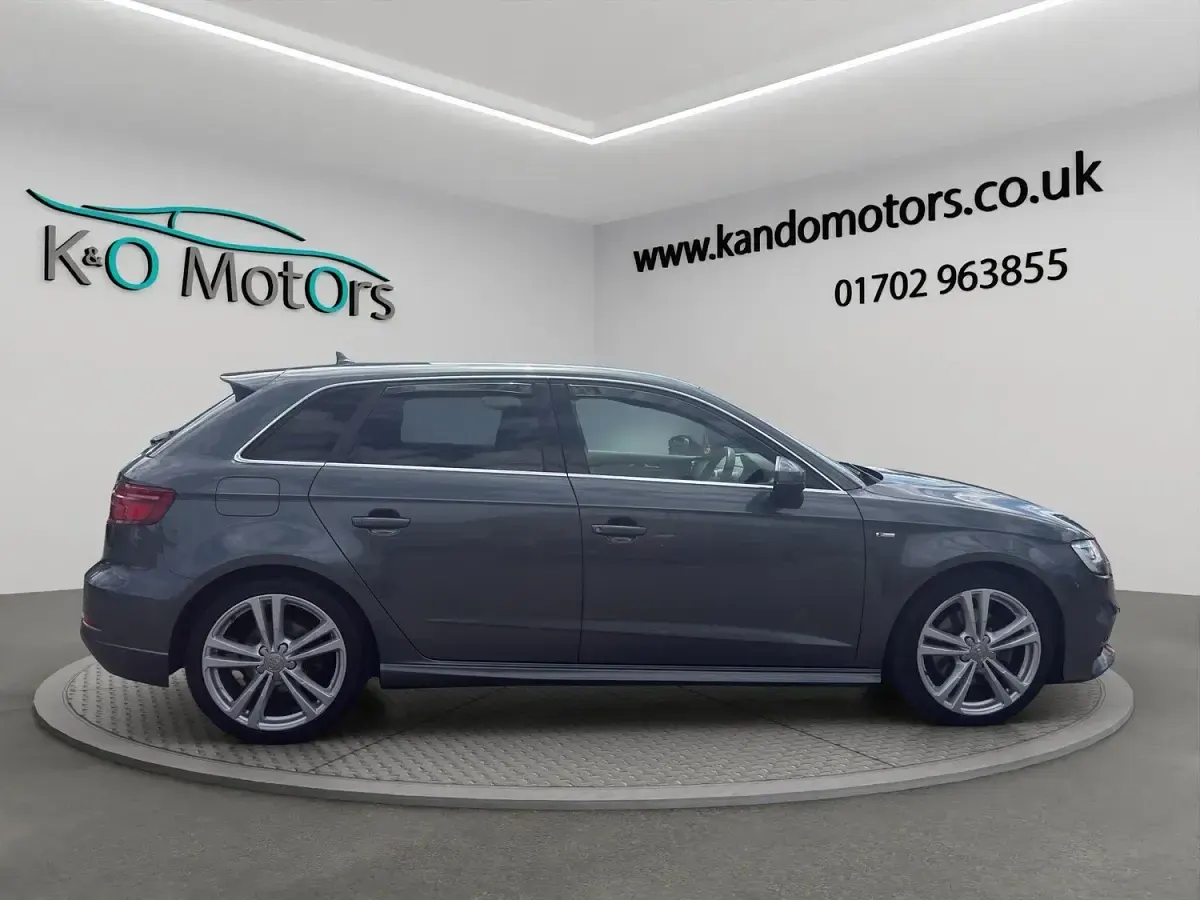 Used Audi A3 Sportback S-Line 190 HP (139 kW) 2016 Grey Hatchback