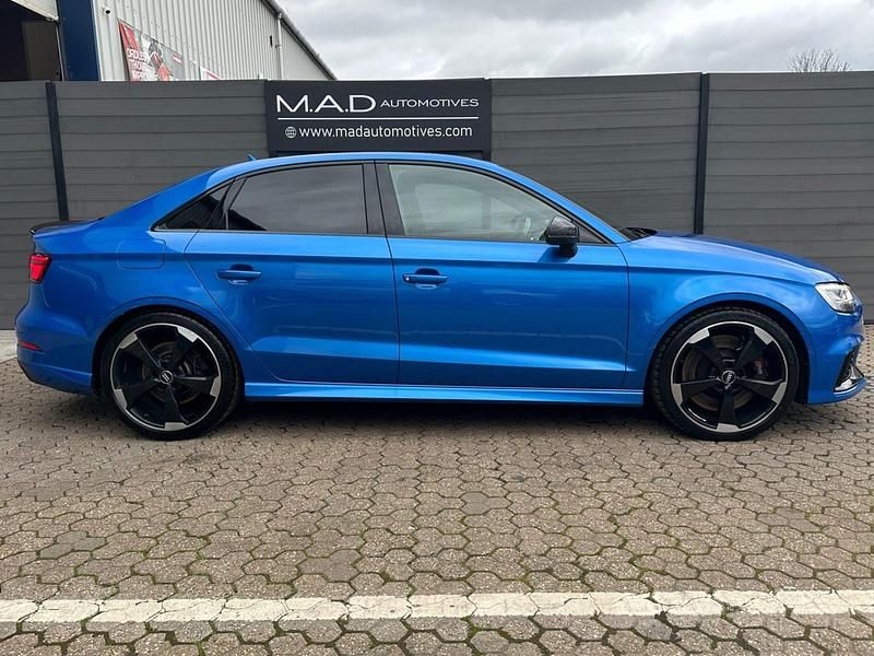 Used Audi RS3 Comfort 400 HP (294 kW) 2017 Blue Sedan