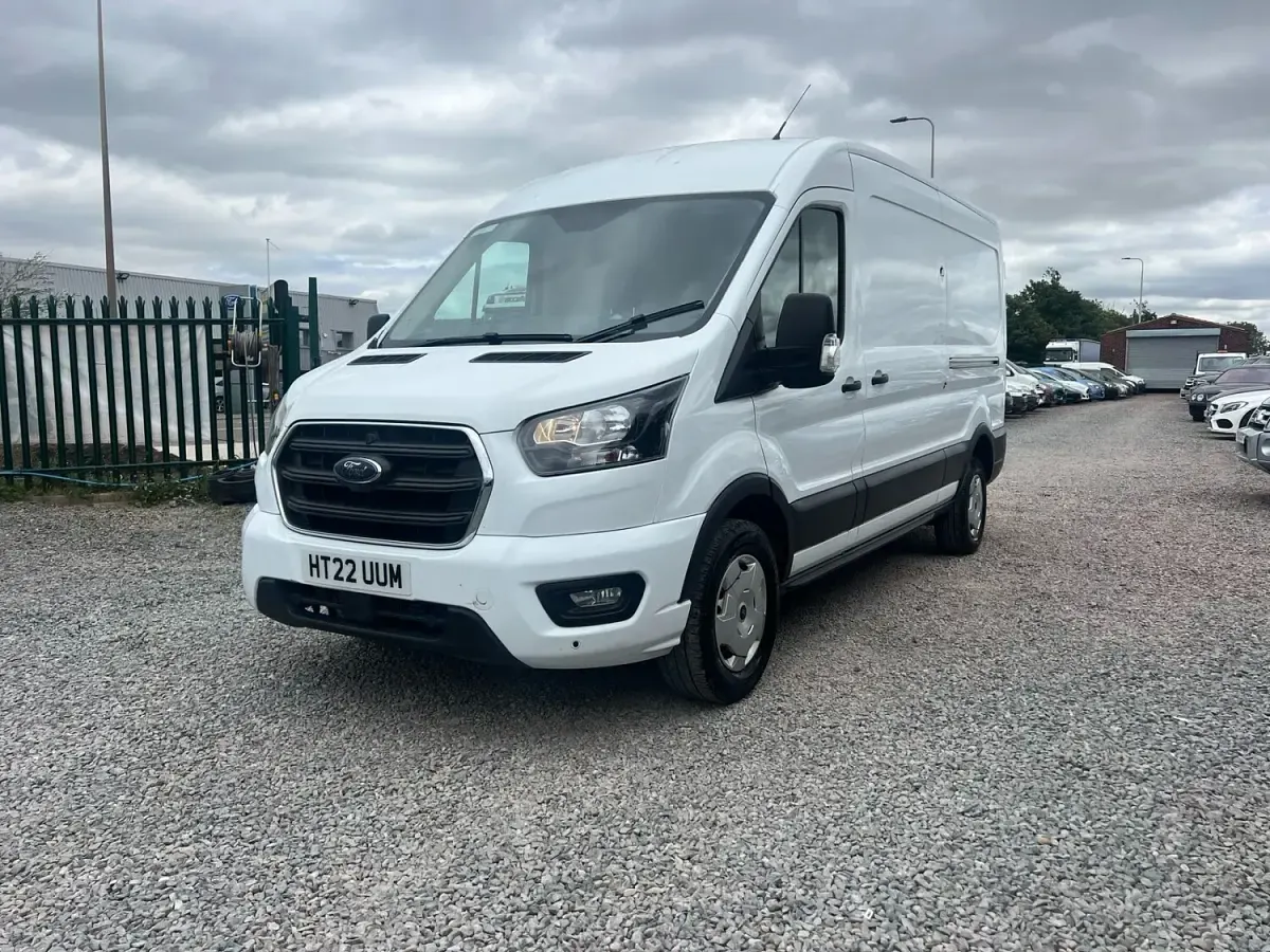 Used Ford Transit 130 HP (95 kW) 2022 White Van