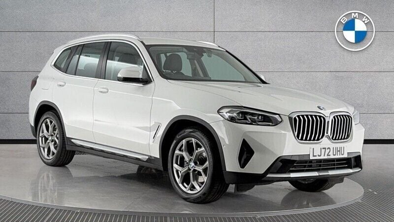 White Used 2022 BMW X3 xLine SUV | £28,950 (Fair price) - Image 1/4