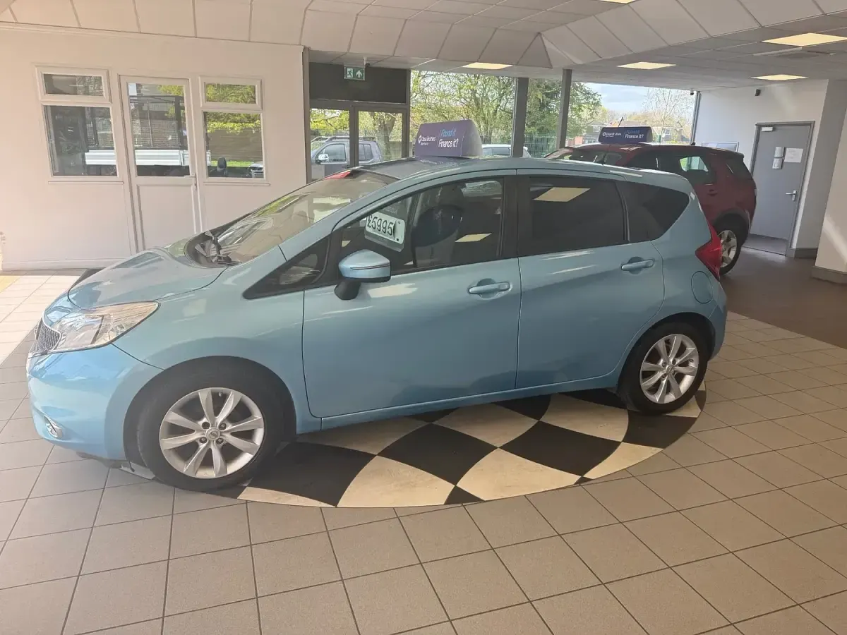 Used Nissan Note Acenta Premium 98 HP (72 kW) 2014 Blue Hatchback