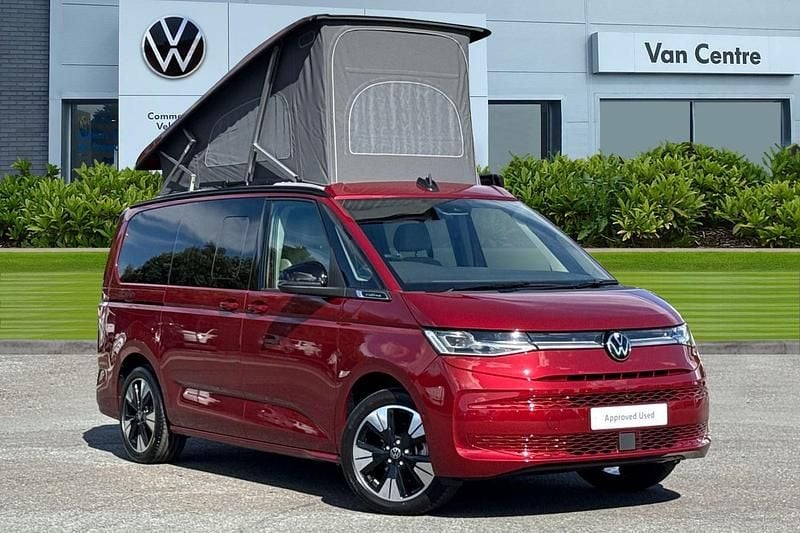 Red New 2025 VW California California Van | £72,491 (Expensive) - Image 1/4