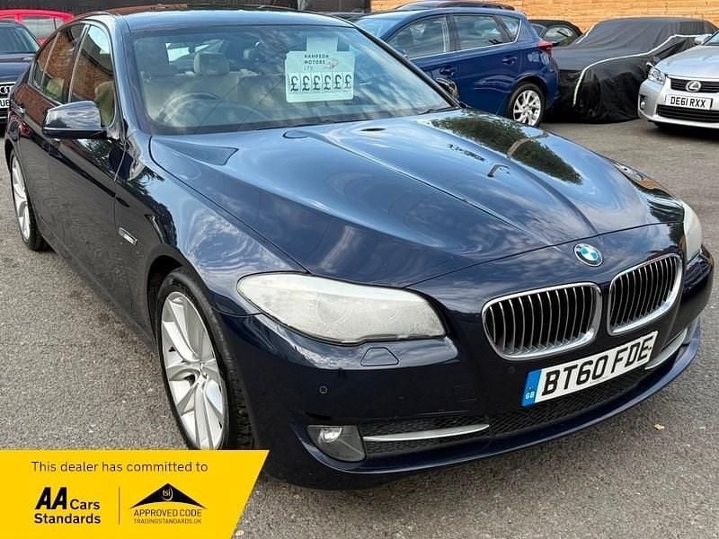 Blue Used 2010 BMW 530 Sedan | £4,899 (Good price) - Image 1/4