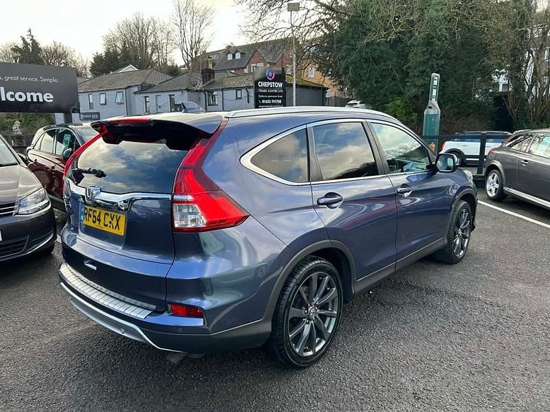 Used Honda CR-V SR 120 HP (88 kW) 2015 Blue SUV