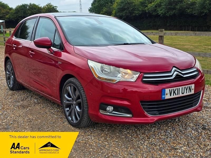 Used Citroën C4 Exclusive 2011 Red Hatchback