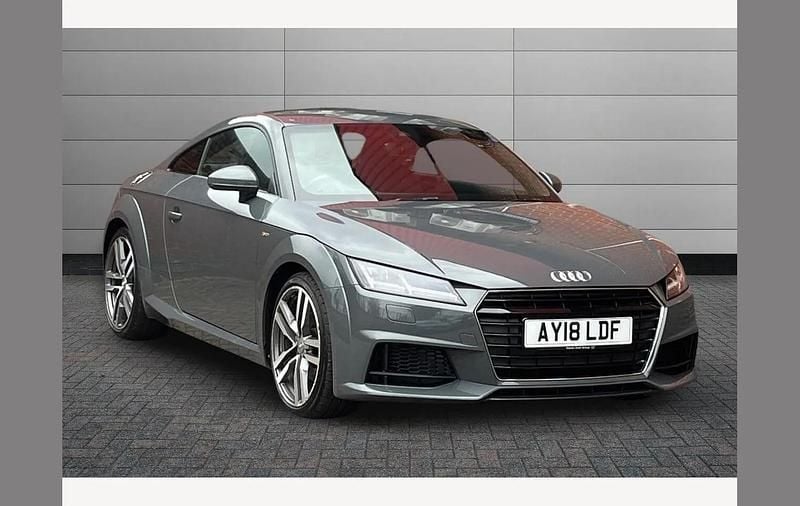 Used Audi TT S-Line 230 HP (169 kW) 2018 Nano grey Coupe