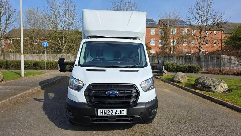 Begagnad Ford Transit S 130 HK (95 kW) 2022 Vit Cab