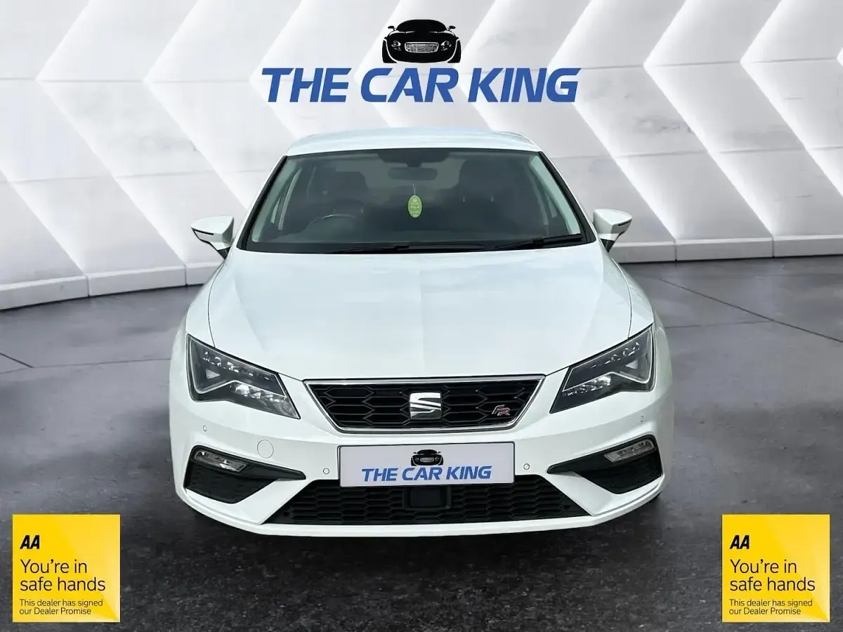 Used Seat Leon FR 130 HP (95 kW) 2019 White Hatchback