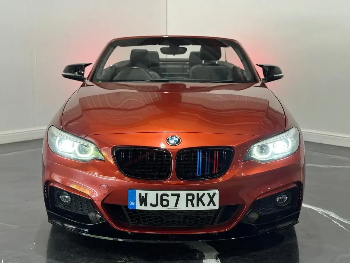 Used BMW 220 M Sport 190 HP (139 kW) 2017 Orange Cabriolet
