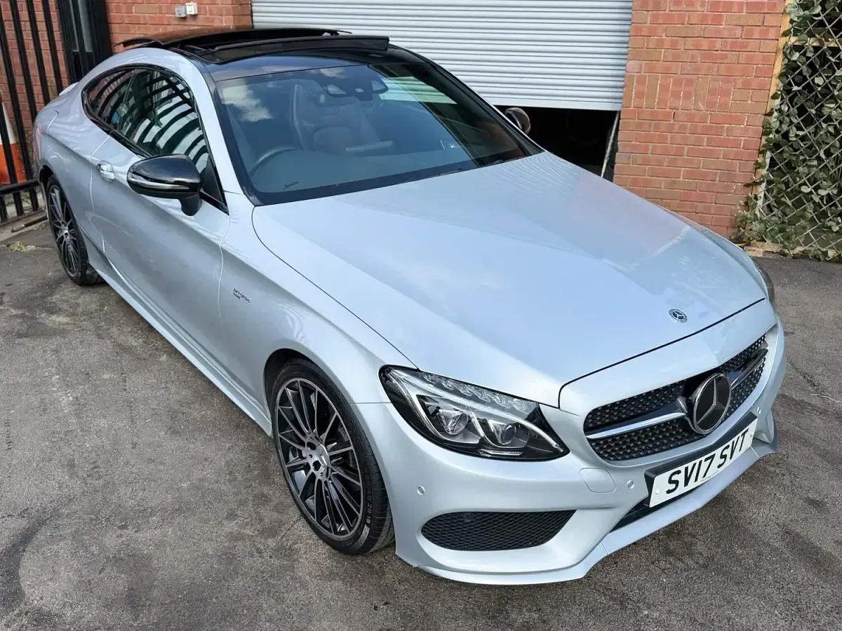 Used Mercedes C43 AMG Premium Plus 2017 Silver Coupe