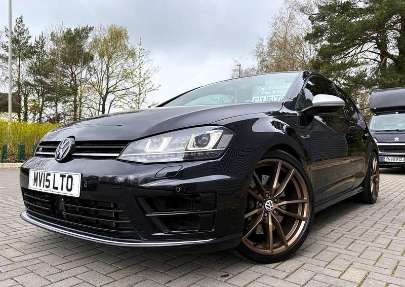 Used VW Golf VII R 2015 Black Hatchback