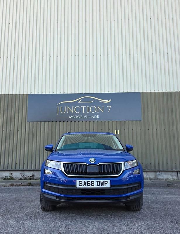 Used Skoda Kodiaq SE Technology 150 HP (110 kW) 2019 Blue SUV