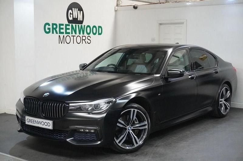 Black Used 2017 BMW 730 M Sport Sedan | £15,490 (Fair price) - Image 1/4
