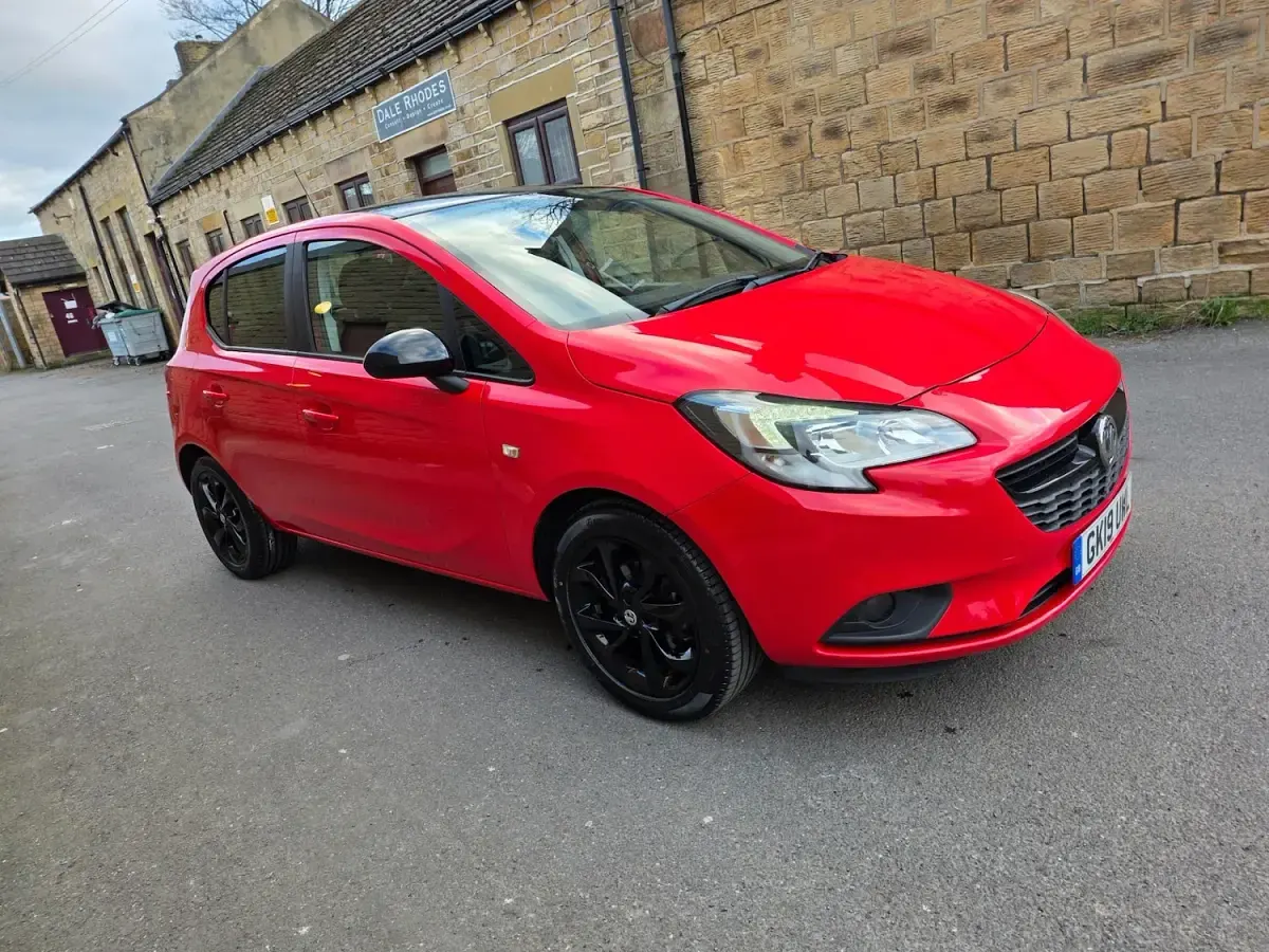 Used Vauxhall Corsa 75 HP (55 kW) 2019 Red Hatchback