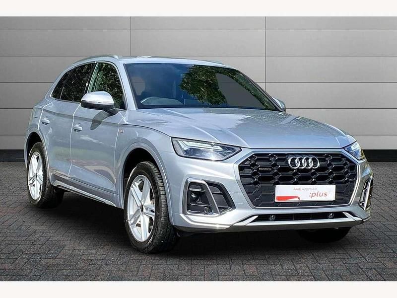 Floret silver Used 2024 Audi Q5 S-Line SUV | £34,450 (Good price) - Image 1/4