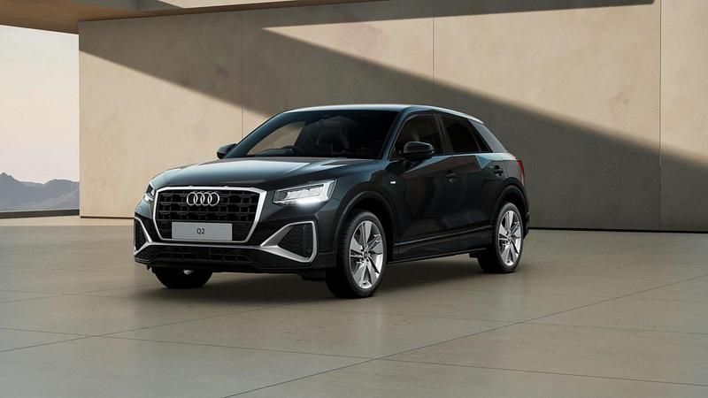 Black New 2025 Audi Q2 S-Line SUV | £30,100 (Expensive) - Image 1/4