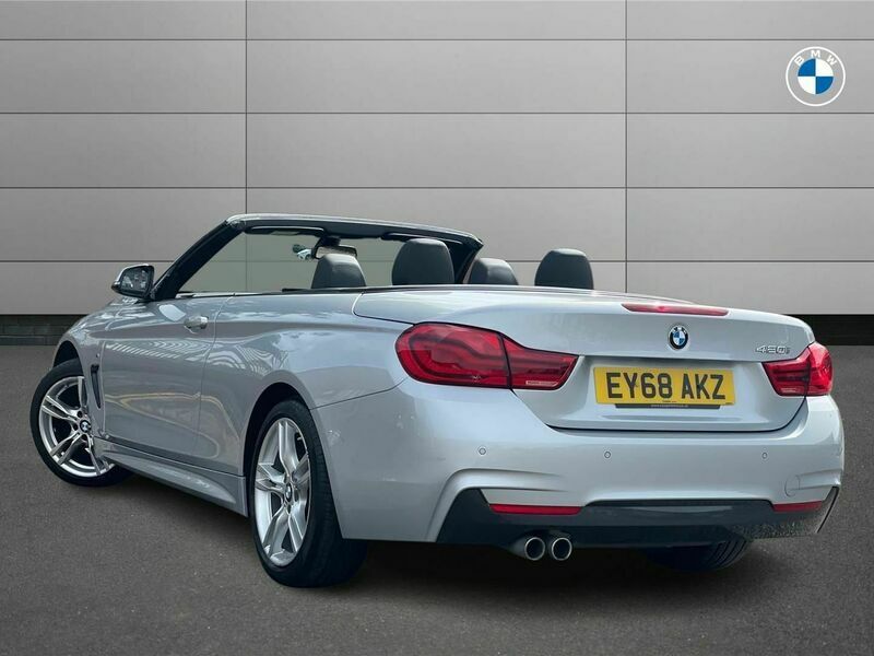 Used BMW 420 M Sport 184 HP (135 kW) 2019 Glacier silver Cabriolet