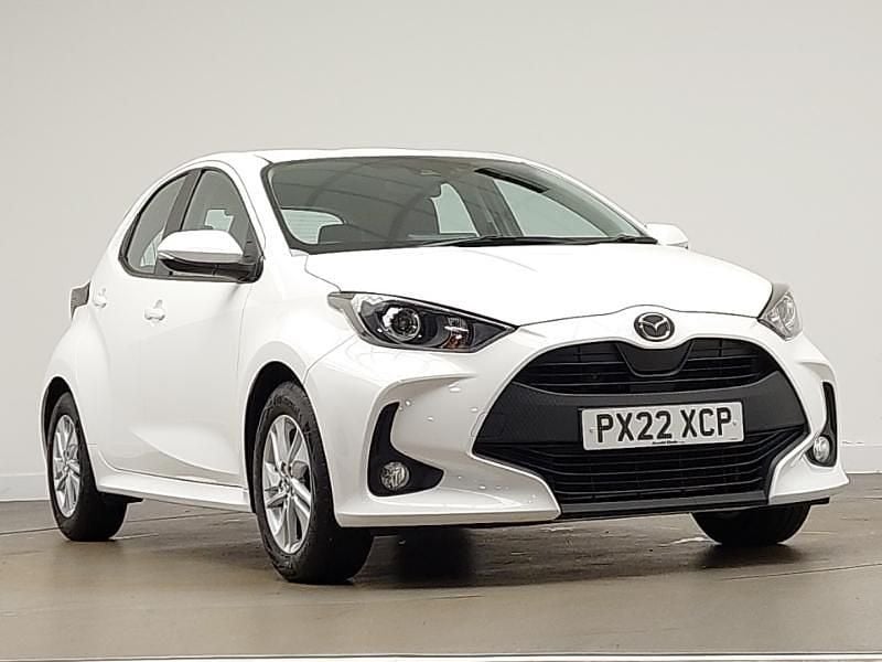 White Used 2022 Mazda 2 Hatchback | £14,998 (Fair price) - Image 1/4