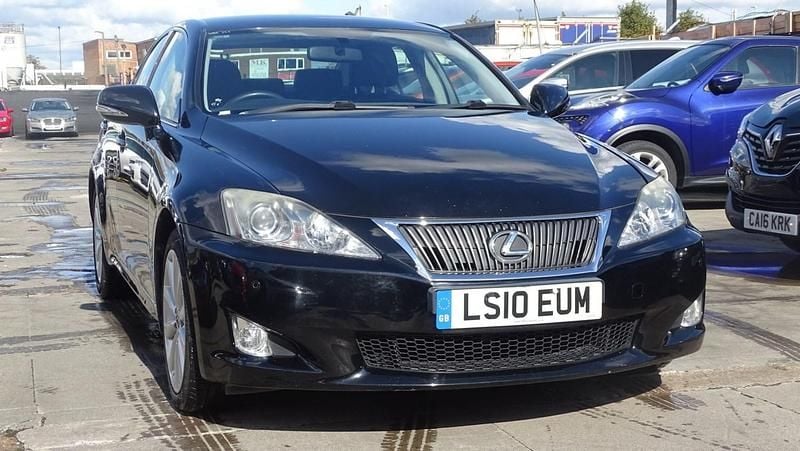 Black Used 2010 Lexus IS250 Sedan | £4,500 (Fair price) - Image 1/3