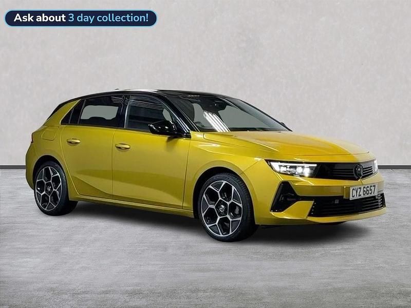 Yellow Used 2024 Vauxhall Astra Ultimate Hatchback | £18,299 (Fair price) - Image 1/4