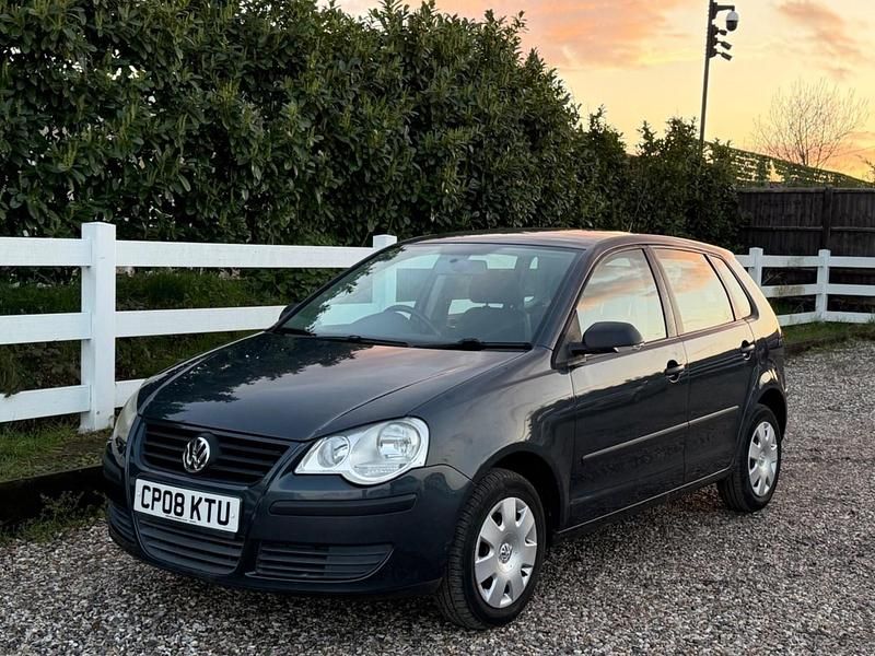 Used VW Polo 60 HP (44 kW) 2008 Grey Hatchback