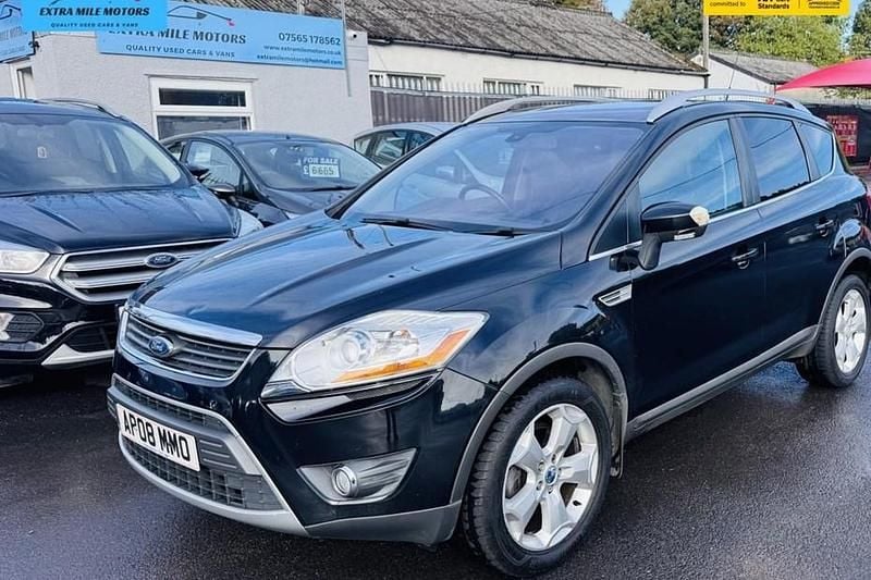 Black Used 2008 Ford Kuga Titanium SUV | £2,495 (Good price) - Image 1/1