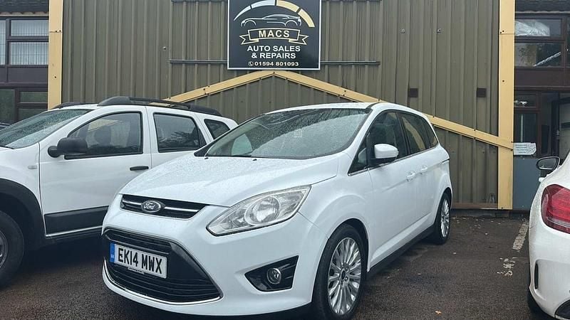 White Used 2014 Ford Grand C-Max Titanium MPV | £4,495 (Fair price) - Image 1/4