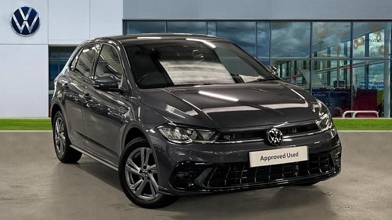 Grey Used 2025 VW Polo R-line Hatchback | £21,277 (Fair price) - Image 1/4