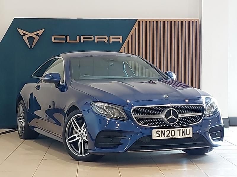 Blue Used 2020 Mercedes E300 AMG Line Premium Coupe | £25,998 (Fair price) - Image 1/4