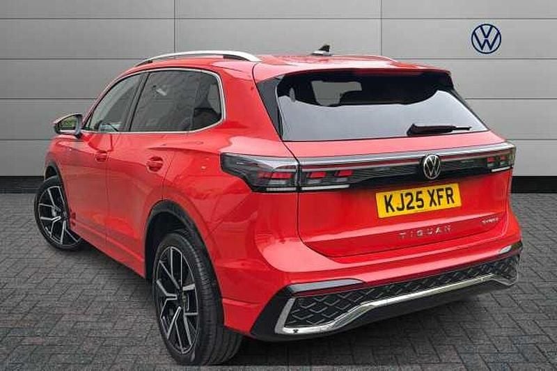 Used VW Tiguan R-line 272 HP (200 kW) 2025 Red SUV