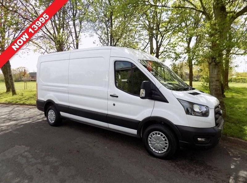 White Used 2021 Ford Transit Van | £13,995 (Fair price) - Image 1/4